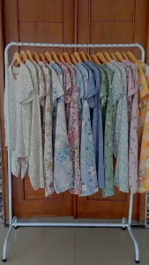 SETELAN BABYDOLL CELANA PANJANG LENGAN PENDEK UKURAN STANDART BUSUI RESLETING DIVA LAURA SET