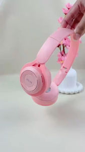 LUXE Headphone Bluetooth Y08 Earphone Macaron Wireless With Mic Voice Stereo Headset Bando