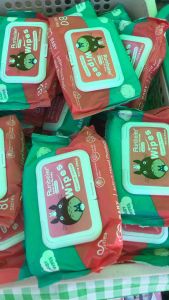 ทิชชู่เปียก wipes ใช้เช็คทำความสะอาด