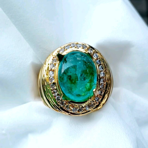CINCIN BATU ZAMBRUD RUSSIA SUPER KUALITAS