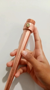 penangkal petir untuk rumah tombak splitzen 1 inch TB 22cm