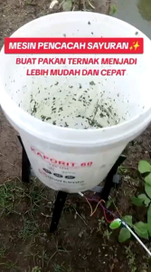 Alat Pencacah Rumput Pakan Ternak Mesin Sanyo Dinamo Panjang 253040cm