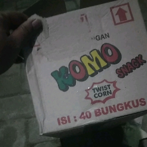 1 Dus Ciki Komo / SNACK KOMO 1 DUS ISI 40 PCS