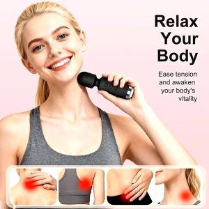 Súng Massage Máy Matxa Máy Mát Xa Cổ Vai Gáy Relax Your Body (Màu Ngẫu Nhiên) Giảm Căng Thẳng Và Khơi Dậy Sức Sống Của Cơ Thể