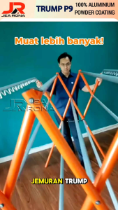 JEMURAN PAKAIAN JUMBO 2 METER ALUMINIUM TRUMP BINA KARYA