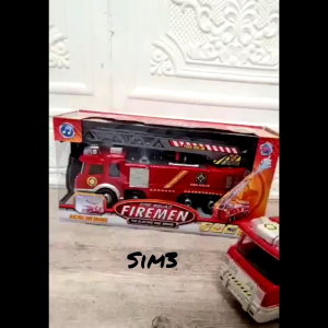 Mainan Mobil Mobilan Pemadam Kebakaran Bisa Semprot Air Fire Squad