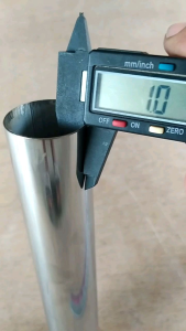 Pipa Bulat Stainless OD 381 mm ID 361 mm Tebal 1 mm Panjang 20 cm