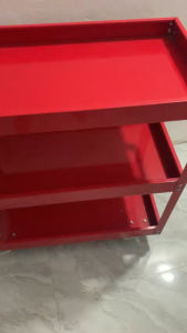 Xe để dụng cụ đồ nghề sửa chữa 3 tầng có bánh xe xoay 360 độ di chuyển tiện lợi dễ dàng