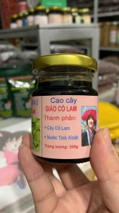 (SALE KHỦNG 30%=60%) Cao Giảo cổ lam Sapa 7 lácỏ thầƞ kỳ ( lọ sành 200gr) giúp hạ huyết áp trường sinh bất lão - Hàng công ty Thảo dượᴄ Việt - Qùa Tây Bắc 27