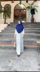 GAMIS SET HIJAB// SET HIJAB JERSY//GAMIS SET HIJAB