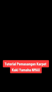 Karpet Nmax 2023: Desain Ergonomis & Aksesoris Motor Berkualitas