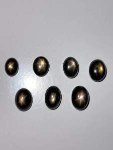 ธนาภรณ์GSH00712 พลอยแบล็คสตาร์ พลอยดิบแท้100%(Black Star Sapphire)