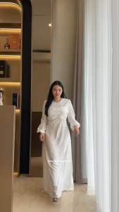 (VM) - 9037 Dress Satin Terbaru / Dress Wanita / Gamis Lebaran Terbaru / JessieCollection