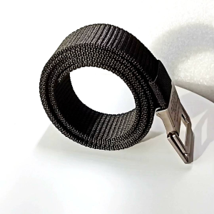 Ikat Pinggang 150 cm Pria Jumbo Tactical Sabuk Gesper Kanvas 2 Ring 2D Bolak Balik