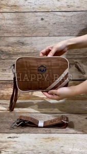 Terbaru Tas Selempang & Pouch Sighmon Kanvas 2 Sleting SG9098