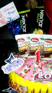 Tower snack/ Snack ulang tahun/snack tower khitan kado spesial anak cowok cewek Hadiah spesial/ kado cantik