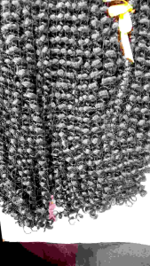 Rambut Sambung Sintetis Curly Kriwilan Isi 3 Ikat