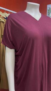 PLUS SIZE RINA MAXI DRESS BEST FIT XL-4XL FRONT SLIT w/ FREE MASK