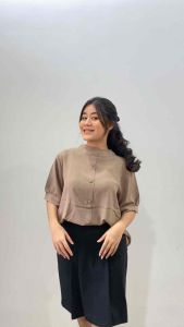 Atasan Blouse Wanita Korean Style / Atasan Wanita Crinkle Terlaris