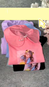 HSN - Baju Atasan Anak Perempuan SAILORMOON Terbaru Tangan Panjang usia 2 3 -12 Tahun FLEECE Premium