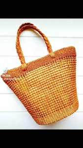 Bituin tote bag - Abaca bag - Beach Bag