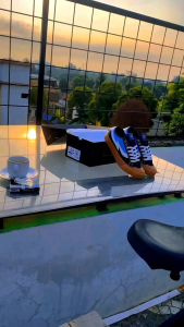 Sepatu ZIROTZ | Sepatu Pria Wanita Flash Blue Neval outsole gum Kasual Kanvas Sneakers