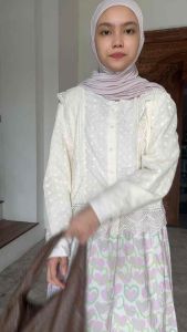 Ber.guna Jessi & Laura Blouse Atasan Katbol Lengan Panjang Import Korean Look