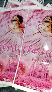 Pink Princess Lootbags(minimum of 20pcs)