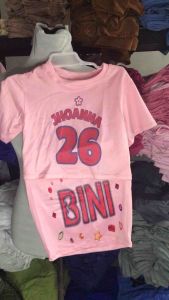 BINI TERNO FOR KIDS COTTON SPANDEX FABRIC AND SUBLIMATION PRINT