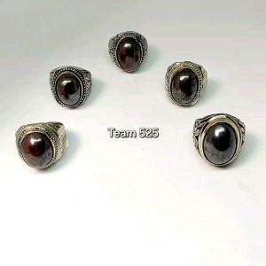 CINCIN BATU MUNTA BESI PATI NATURAL NEMPEL MAGNET KWAT