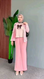 setcel bhn snow white salur mix combed cln pinggang karet ld 110