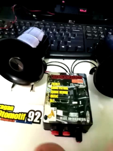 Modul Klakson Basuri + Tos Klakson Elektrik 40 Nada 12Volt - 24 Volt