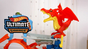 Mainan Mobil Hot Wheels City Ultimate Garage Playset dengan 2 Diecast Car Original