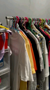 ราวตากผ้าเหล็กขนาด W120xH120xD50cm รางเดี่ยวเสริมฐานรับน้ําหนักได้เพิ่มเป็น2เท่า รับน้ําหนักได้ 120KG ไม่หัก ไม่ง ไม่แอ่น ไม่เป็นสนิม แข