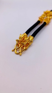 สร้อยคอห้อยพระ 24 นิ้ว 3 องค์ สร้อยพระ สร้อยพระเชือกร่ม หัวมังกร ยาว เชือกร่ม ราคาที่เหมาะสม