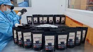 ชาสมุนไพรเก้าชนิด Black coffee tea &herbals ชากาแฟดำ 10 ซองชา