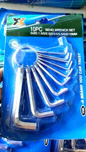 kunci L speaker 10 pcs segala uk untuk baut speaker  sound sistem sebaguna