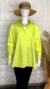 Hana Linen Shirt / Kemeja Linen Kancing Depan Belakang / Karina shirt