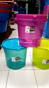 Bekas Keropok/ Bekas Serbaguna/ Bekas Bulat/ Storage Container With Handle/Food Storage Container