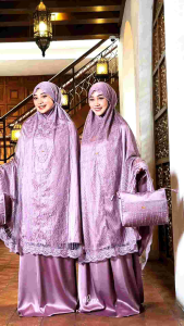 Mukena Uzbekistan By Dalanova Terbaru 2025 Bahan Armany Silk