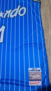 Magic Full sublimation Jersey Hardaway 1 classic jersey