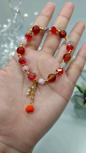 Xp.id - Gelang Tangan Kristal Manik-Manik Elastis