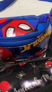 Rhassshop - Tas Waist Bag Waisbag Anak Laki Laki Cowok Karakter Lucu Spiderman Batman Marvel Murah