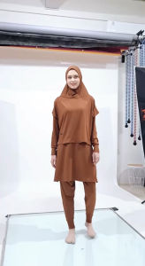 Baju renang wanita muslimah spandex mecca