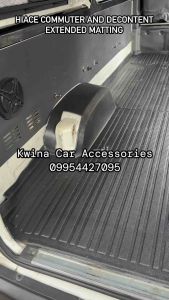 HIACE COMMUTER AND DECONTENT FULL BACK MATTING
