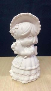 Tô tượng thạch cao hình công chúa 04.