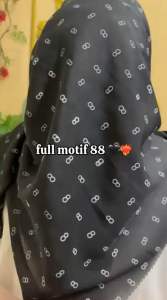 HIJAB SEGI EMPAT BELLA SQUARE TASSEL LASER CUT MOTIF 88 TERMURAH