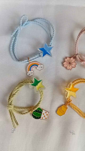 Ikat Rambut Gelang Korea - ikat rambut anak perempuan lucu korean style