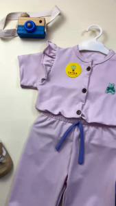 Jumpsuit Boneka Anak Perempuan Usia 1-4 Tahun