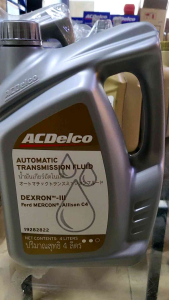 น้ำมันเกียร์ acdelco Dexron 3